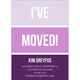 I've Moved Paint Swatch Moving Announcements Image 5 of 7